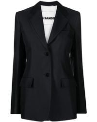 Jil Sander - Tailored Single-Breasted Blazer - Lyst