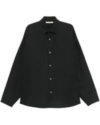 Fear Of God - Logo-Embroidered Press-Stud Overshirt - Lyst