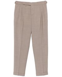 Briglia 1949 - Pleated Cuffed Trousers - Lyst