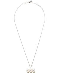 Tasaki - 18Kt Collection Line Balance Neo Akoya Pearl Pendant - Lyst
