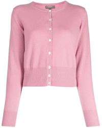 N.Peal Cashmere - Round-neck Cropped Cardigan - Lyst