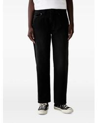 Vans - Straight-Cut, Mid-Rise Trousers Check-5 - Lyst