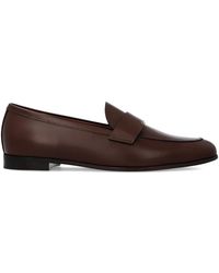 Max Mara - Regent Leather Loafers - Lyst