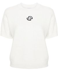 Patou - 3D-Knit Short-Sleeved Jumper - Lyst
