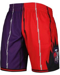 Mitchell & Ness - Nba Toronto Raptors 1998 Swingman ショートパンツ - Lyst