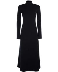 Balenciaga - Turtleneck Dress - Lyst