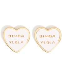 Bimba Y Lola - ハートロゴ ピアス - Lyst
