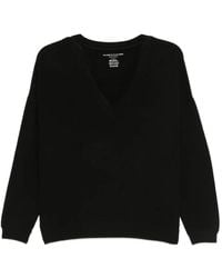 Majestic Filatures - Pullover mit V-Ausschnitt - Lyst