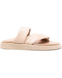 Officine Creative - Inner Double-strap Leather Sandals - Lyst