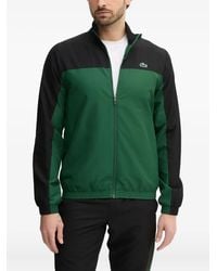 Lacoste - Survêtement Zippé À Design Colour Block - Lyst
