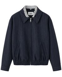 SOLOTRE - Chaqueta A Rayas Diplomáticas - Lyst