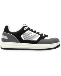 EA7 - Baskets À Patch Logo - Lyst