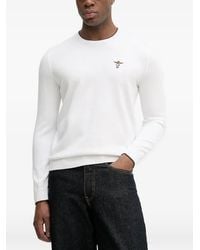 Aeronautica Militare - Logo-Embroidered Sweater - Lyst