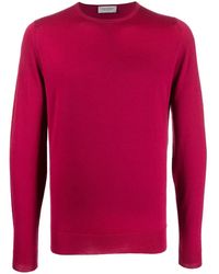 John Smedley - Round-Neck Knit Jumper - Lyst