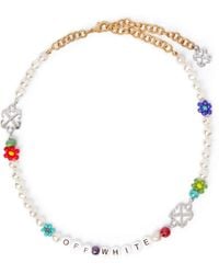 Off-White c/o Virgil Abloh - Arrow Beaded Necklace - Lyst