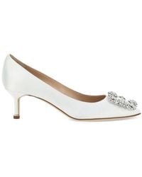 Manolo Blahnik - Hangisi 50Mm パンプス - Lyst