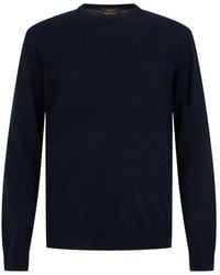 Slowear - Crew-Neck Knitted Sweater - Lyst