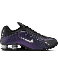 Nike - Shox R4 Lace-Up Sneakers - Lyst