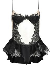 David Koma - Lingerie Top - Lyst
