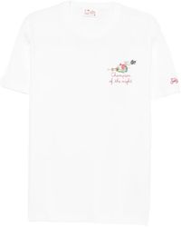 MC2 Saint Barth - X Disney Portofino Round-Neck T-Shirt - Lyst