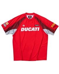 Supreme - X Ducati Soccer Jersey Logo-Print T-Shirt - Lyst