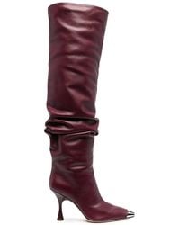 Sergio Rossi - Sr Twenty Metal Cuissard Boots - Lyst
