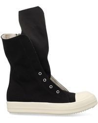 Rick Owens - Oversized-Tongue Sneakers - Lyst