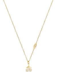 COACH - Cherry-Pendant Necklace - Lyst