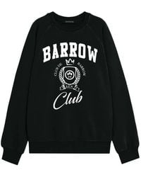 Barrow - Graphic Crew-Neck Sweatshirt - Lyst