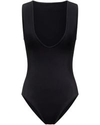 Loulou de Saison - Gianna Scoop-Neck Swimsuit - Lyst