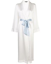 Kiki de Montparnasse Belted Robe - White