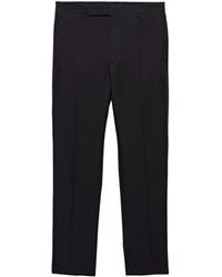 Prada - Technical Cotton Pants - Lyst