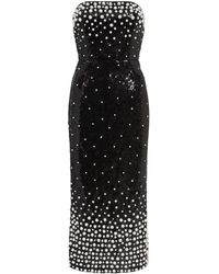 Rebecca Vallance - Denise Sequin-embellished Dress - Lyst