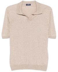 Barba Napoli - Collared Short-Sleeve Sweater - Lyst