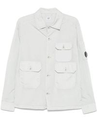 C.P. Company - Hemdjacke Mit Lens-Detail - Lyst