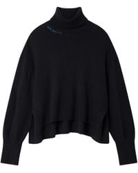 Axel Arigato - Embroidered Turtleneck Sweater - Lyst