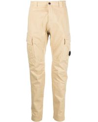 C.P. Company - Lens-detail Cargo Tapered Trousers - Lyst
