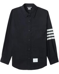 Thom Browne - Plain Weave 4-Bar Shirt Jacket - Lyst
