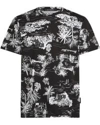 KARL LAGERFELD - Villa La Vigie Print T-Shirt - Lyst