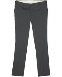 Corneliani - Pinstripe-pattern Tapered Tailored Trousers - Lyst