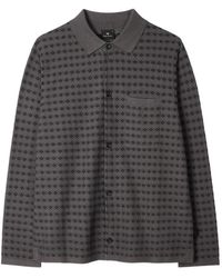 Paul Smith - Patterned Knitted Shirt - Lyst