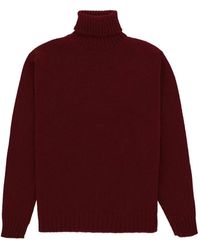 Fortela - London Ribbed-Cuff Turtleneck Sweater - Lyst