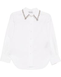 Dice Kayek - Crystal-Embellished Shirt - Lyst