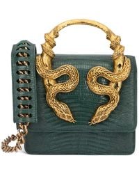Roberto Cavalli - Snake-Embellished Tote Bag - Lyst