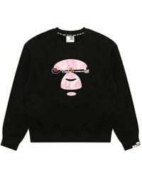 Aape By A Bathing Ape - Aape Main Camo-Print Logo-Patch Sweater - Lyst