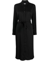 Calvin Klein - Belted Recycled Polyester Shirtdress - Lyst