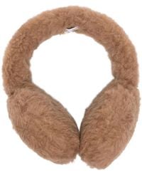 Max Mara - Logo-Patch Earmuffs - Lyst