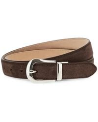 Paul & Shark - Suede-Finish Buckle-Fastening Belt - Lyst