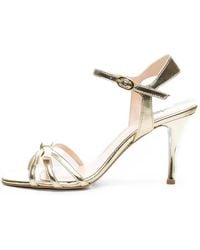 Poche Paris - Metallische Sandalen 90Mm - Lyst