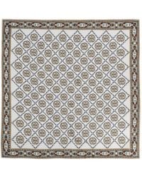 Tory Burch - Double T Logo-Print Scarf - Lyst